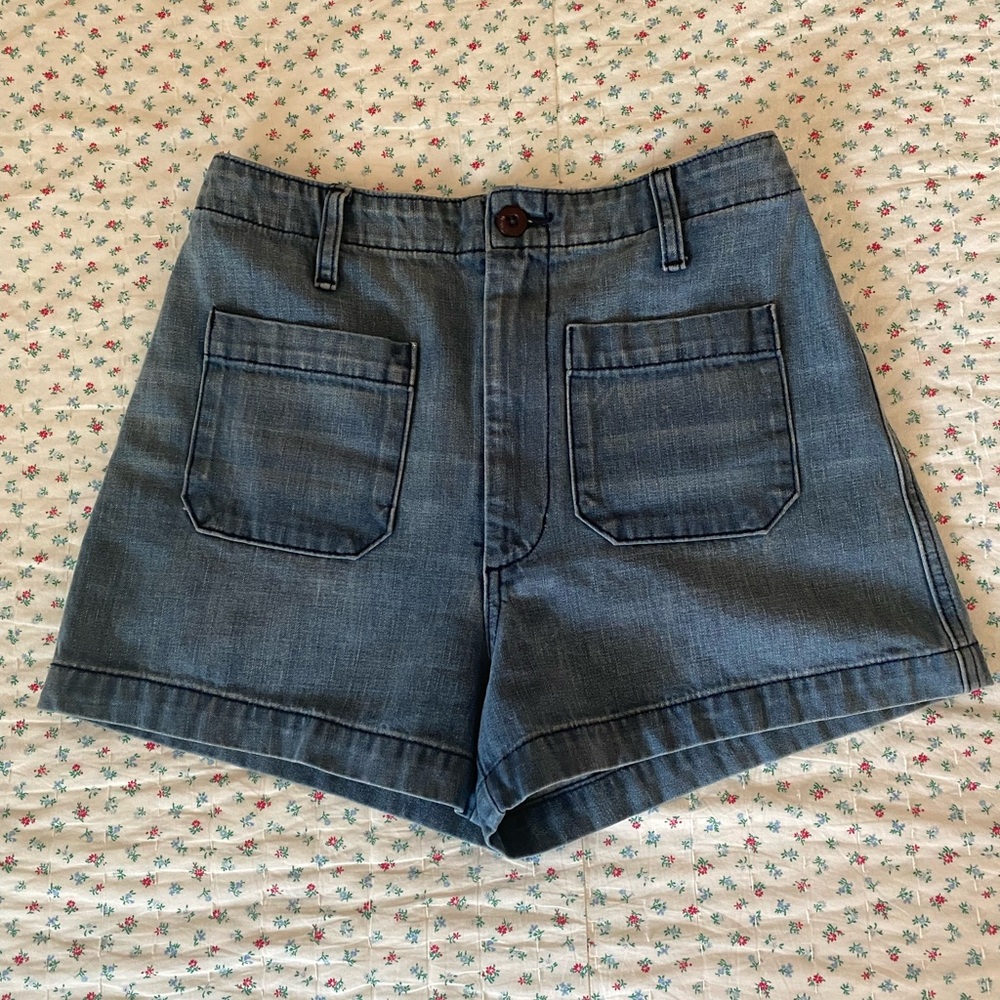Dôen Lane Denim Shorts
